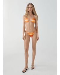 Mango - Slip bikini stampa - Lyst
