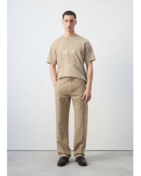 Mango - 100% Cotton Printed T-Shirt - Lyst