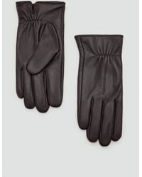 Mango - Leather Gloves - Lyst