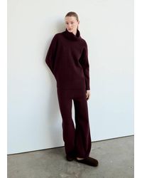 Mango - Jersey Pyjama Top With Roll Neck - Lyst