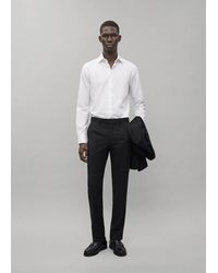 MANGO TEEN - Straight Suit Trousers - Lyst