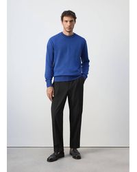 Mango - 100% Cotton Mid-Weight Knit Jumper - Lyst
