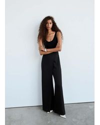 Mango - Strappy Jumpsuit - Lyst