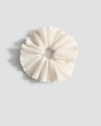 Mango - Pleated Scrunchie - Lyst