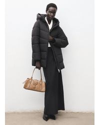 Mango - Stepp-Anorak Mit Kapuze - Lyst