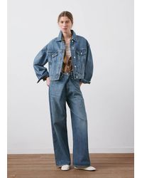 Mango - Pockets Denim Jacket - Lyst