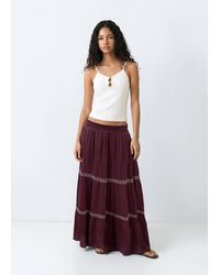 MANGO TEEN - Cotton Strap Top With Cut-Out Detail - Lyst