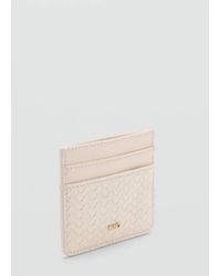 Mango - Braided Cardholder - Lyst