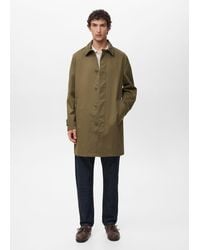 Mango - Classic Water-Repellent Trench Coat - Lyst