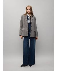 MANGO TEEN - Cotton Sweatshirt With Button Detail - Lyst