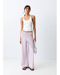MANGO TEEN - 100% Straight-Fit Cotton Trousers - Lyst