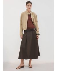 Mango - Flared Midi-Skirt - Lyst