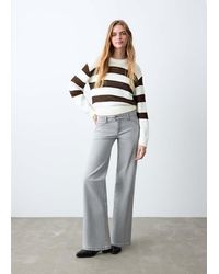 MANGO TEEN - Openwork Knit Sweater - Lyst
