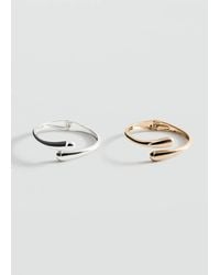 Mango - Feines Starres Armband - Lyst