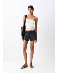 MANGO TEEN - Strapless Top - Lyst