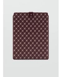Mango - Laptop Case With Printed Logo - Lyst