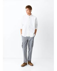 MANGO TEEN - 100% Cotton Oxford Shirt - Lyst