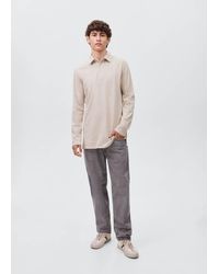 MANGO TEEN - Cotton Basic Polo Shirt - Lyst