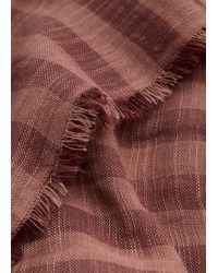 Mango - Cotton Scarf - Lyst