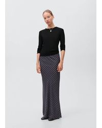 MANGO TEEN - Long-Sleeved Knitted T-Shirt - Lyst