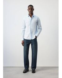 Mango - Regular-Fit 100% Cotton Shirt - Lyst