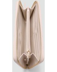 Mango - Wallet With Decorative Stitching Off - Lyst