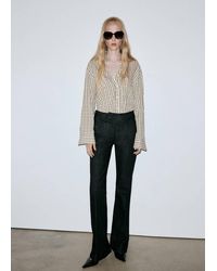 Mango - Mid-Rise Flared Jeans - Lyst