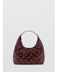 MANGO TEEN - Studded Tote Bag - Lyst
