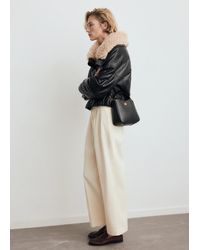 Mango - Small Bucket Bag With Metal Detail - Lyst