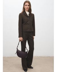 Mango - Oval Shoulder Bag - Lyst