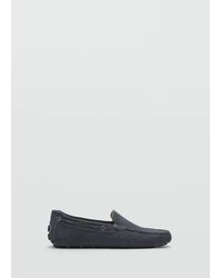 Mango - Suede Driving Shoes - Lyst