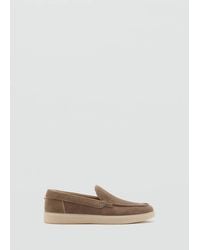 Mango - Split Leather Shoes - Lyst