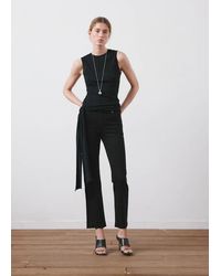 Mango - Sienna Flared Cropped Jeans - Lyst