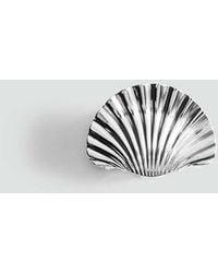 Mango - Shell Hair Clip - Lyst