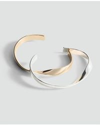 Mango - Fine Rigid Bangle - Lyst