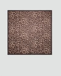 Mango - Animal Print Scarf - Lyst