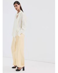 Mango - Lyocell Harem Trousers - Lyst