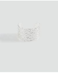 MANGO TEEN - Rigid-Textured Bangle - Lyst