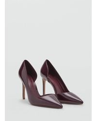 Mango - Lackleder-Pumps - Lyst