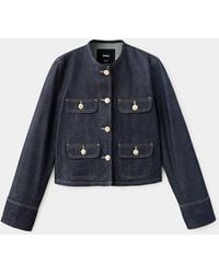 Mango - Denim Jacket With Pockets - Lyst