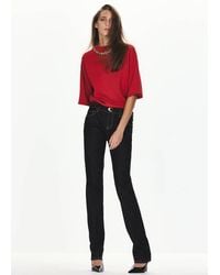 Mango - Fine-Knit Roll-Neck Jumper - Lyst