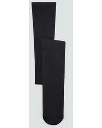 Mango - Plain Socks Stockings - Lyst