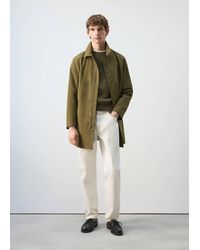Mango - Fine Knit Microstructure Sweater - Lyst