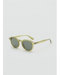 Mango - Semi-Transparent Frame Sunglasses - Lyst
