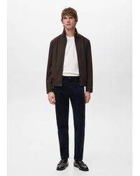 Mango - Corduroy Regular-Fit Trousers - Lyst
