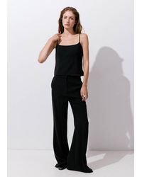 Mango - Plain Strapless Top - Lyst
