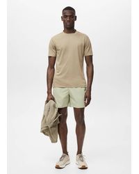 Mango - Coolmax Slim Fit T-Shirt - Lyst