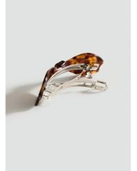Mango - Tortoiseshell Bow Hair Clip - Lyst