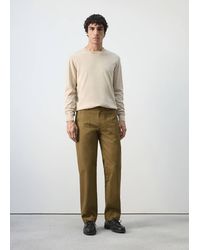 Mango - Relaxed Fit Trousers With Patch Pockets - Lyst