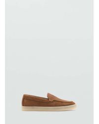 Mango - Split Leather Shoes - Lyst